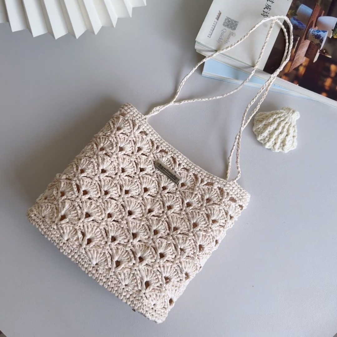 ivory shell tote ivory shell tote